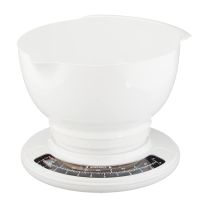 Soehnle Culina Pro Analog Kitchen Scale 5kg White