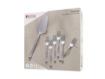 Maxwell & Williams Diamonds Cake Server & 6 Forks