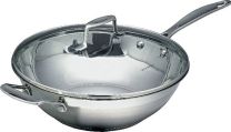 Scanpan Impact Wok & Lid 32cm