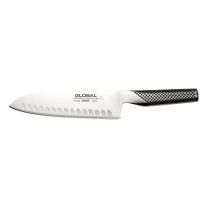 Global Santoku Knife, Fluted, 18cm