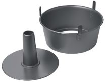 Chicago Metallic Professional Non-Stick Angel Cake Pan 2 Piece