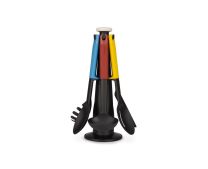Joseph Joseph 6 piece Utensil Set With Storage Stand 