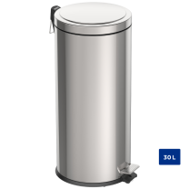 Tramontina Stainless Steel Pedal Bin 30lt