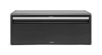 Brabantia Bread Bin Fall Front - Matt Black