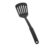 Lacor Nylon Perforated Spatula 31cm Black