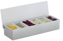 Bar Caddy Condiment Holder Stainless Steel