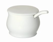 Fortis Classic Mustard Pot with Slotted Lid