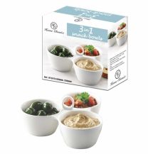 Home Classix 3 in 1 Snack Bowl