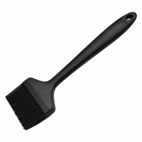 Basting Brush Silicone Large Black