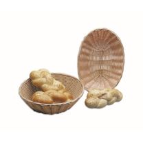 Global Bread Basket Plastic Light Brown Oblong