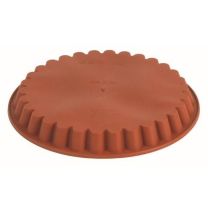 Silicone Mould Round Fluted Edge 255 x 32mm