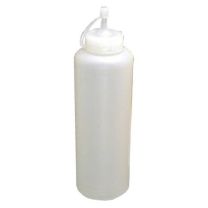 Plastic Squeeze Bottle Clear 500Ml
