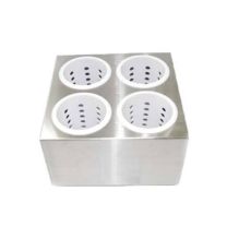 Utensil Holder 4 Plastic Inserts