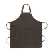 ChefWorks Apron Boulder Brown