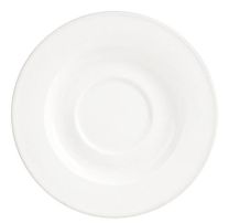 Continental Cafe Elegant Single Well Saucer 16cm