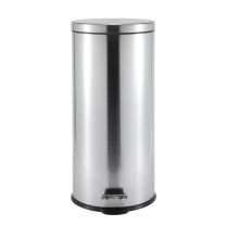 Casa Roma S/Steel Pedal Bin 30L Silver