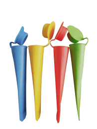 Creative Cooking Ice Lolly Moulds Set of 4