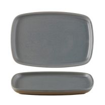 Churchill Emerge Rectangular Plate 22cm Seattle Grey