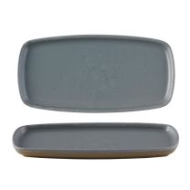 Churchill Emerge Rectangular Plate 30cm Seattle Grey