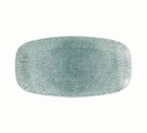 Churchill Topaz Blue Chefs Oblong Plate 29.8 x 15.3cm