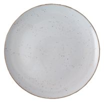 Continental Elements Rustic White Coupe Plate 27cm