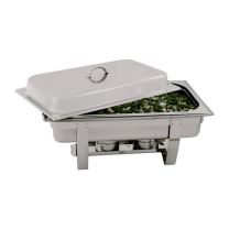 Chafing Dishes Polished Stainless Steel Rectangular