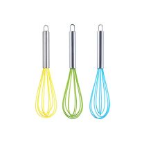 Creative Cooking Silicone Whisk Green