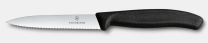 Victorinox Classic Paring Knife Serrated Point Black 10Cm