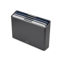 Joseph Joseph 4 piece Chopping Boards Regular Graphite 