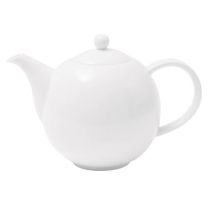 Fortis Prima White Teapot With Lid 1L