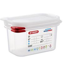 Araven Polyprop Container With Lid 100mm