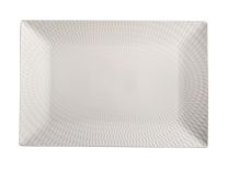 Maxwell & Williams White Basics Diamonds Rectangular Platter 36 x 25cm Giftboxed