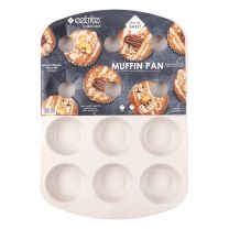 Eetrite Ceramic 12 Cup Muffin Pan Non-Stick