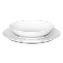 Eetrite Just White Coupe Dinner Set 12 piece