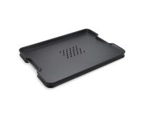 Joseph Cut And Carve Chopping Board Large Black