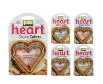 Joie Cookie Cutter Set Heart 5 Piece