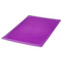 Cambro Safetrak Gastronorm Foodpan Lid 1/1 Purple