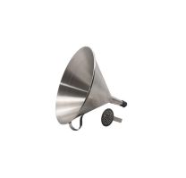 Funnel Round Stainless Steel With Removable Strainer 