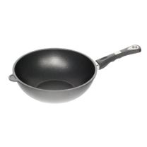 AMT Gastroguss The World's Best Pan Induction Wok with Lid 28 x 11cm