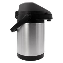 Regent Vacuum Airpot Double Wall Pump Action Stainless Steel 3L