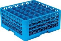 Glass Rack 36 Compartments Blue