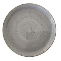 Continental Rustics Grey Coupe Plate 19cm