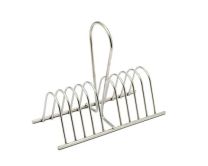 Pure Steel Toast Rack 8 Division