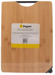 Regent Bamboo Cutting Baord W/Hndl& Sharpner