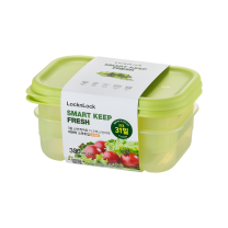Lock & Lock Fresh Block Rectangle Container 2 piece 330ml