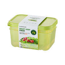 Lock & Lock Fresh Block Rectangle 2 Piece 1.5L