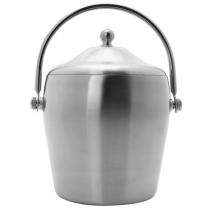 Bar Butler Double Wall Ice Bucket With Handle & Lid 1.2L