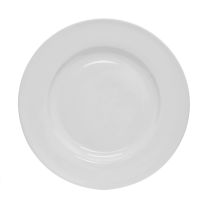 Just White Rimmed Dinner Plate 27cm