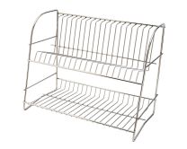Pure Steel Dish Rack Standing with Wall Mountings