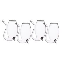 BarCraft Port Sippers 4 Pack Glass